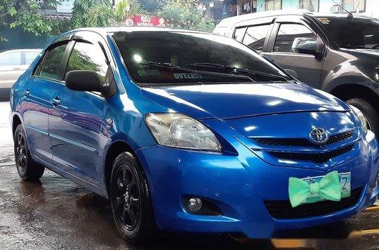 Blue Toyota Vios 2010 Manual Gasoline for sale