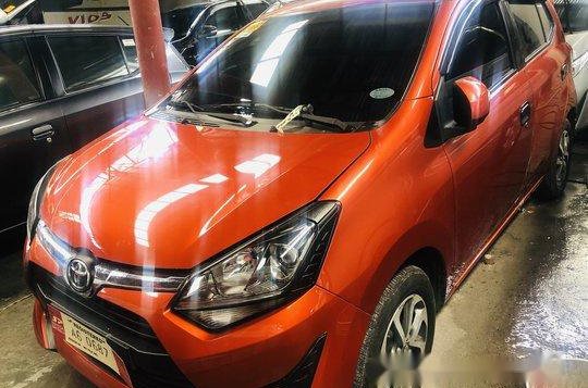 Orange Toyota Wigo 2018 for sale in Quezon City -1