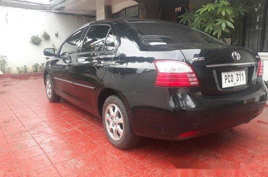 Black Toyota Vios 2011 Automatic Gasoline for sale -3