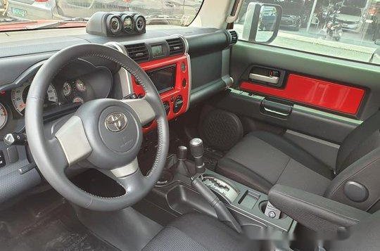 Red Toyota Fj Cruiser 2015 Automatic Gasoline for sale -7