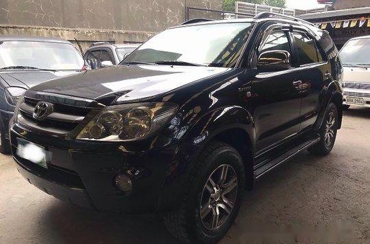 Black Toyota Fortuner 2008 for sale in Rizal-1