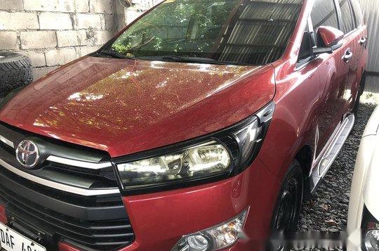 Red Toyota Innova 2017 Manual Diesel for sale-1