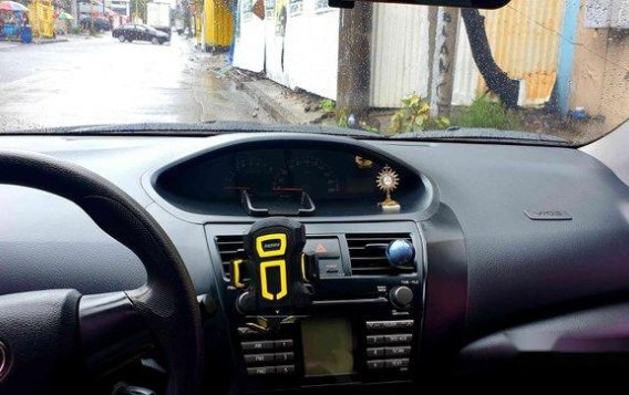 Black Toyota Vios 2011 at 91000 km for sale-1