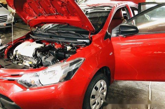 Red Toyota Vios 2016 Manual Gasoline for sale -4