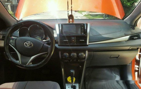 Selling Orange Toyota Vios 2015 at 42000 km -7