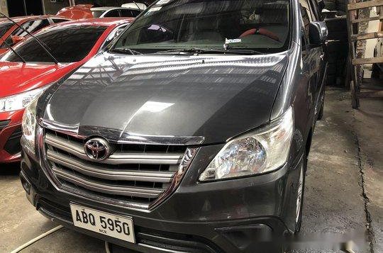 Grey Toyota Innova 2016 Manual Diesel for sale 