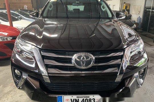 Brown Toyota Fortuner 2017 at 8800 km for sale -1