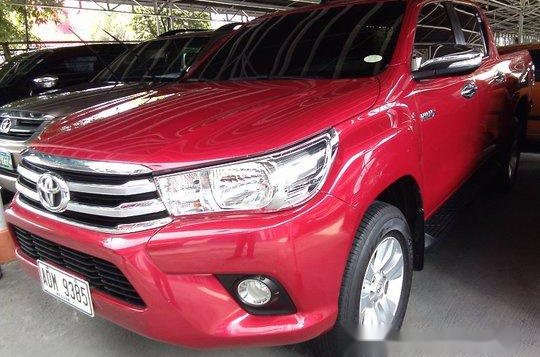 Red Toyota Hilux 2016 Manual Diesel for sale -1