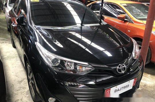 Black Toyota Vios 2018 Automatic Gasoline for sale