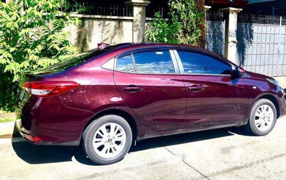 Red Toyota Vios 2018 Automatic Gasoline for sale -4