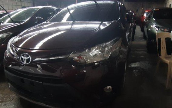 Selling Red Toyota Vios 2016 Automatic Gasoline -1