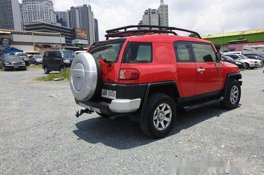 Red Toyota Fj Cruiser 2015 Automatic Gasoline for sale -4