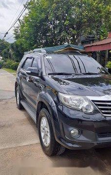 Black Toyota Fortuner 2012 for sale in Santa Cruz-1