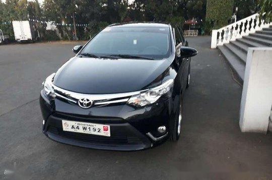 Black Toyota Vios 2018 Automatic Gasoline for sale