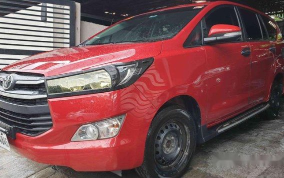 Selling Red Toyota Innova 2017 Manual Diesel at 28000 km -1