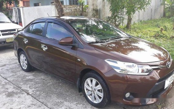 Sell Brown 2014 Toyota Vios Manual Gasoline at 61000 km 