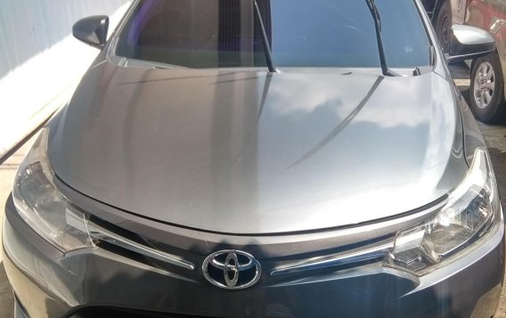 Grey Toyota Vios 2015 Sedan Automatic Gasoline for sale