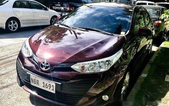 Red Toyota Vios 2018 Automatic Gasoline for sale -7