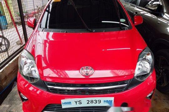 Red Toyota Wigo 2016 for sale in Quezon City-1