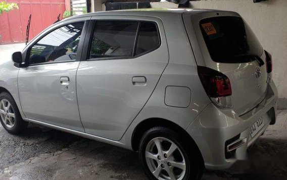 Silver Toyota Wigo 2019 Manual for sale 