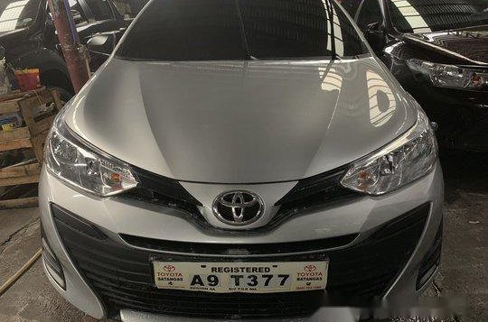 Silver Toyota Vios 2019 Manual Gasoline for sale-1