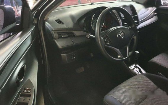 Black Toyota Vios 2016 Automatic Gasoline for sale -1