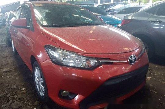 Orange Toyota Vios 2016 at 55000 km for sale 