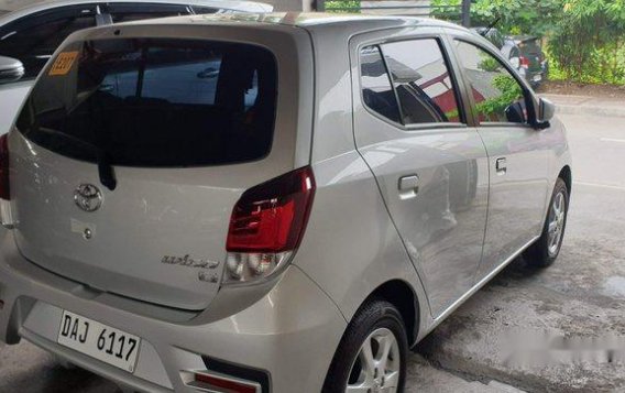 Silver Toyota Wigo 2019 Manual for sale -3