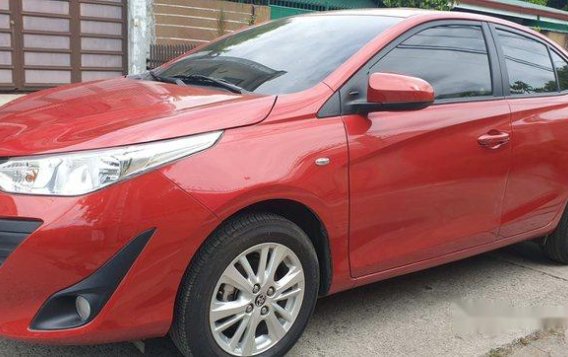 Red Toyota Vios 2018 Manual Gasoline for sale-1