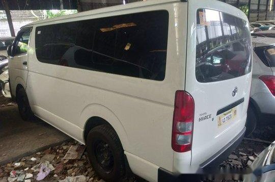 White Toyota Hiace 2018 Manual Diesel for sale-2