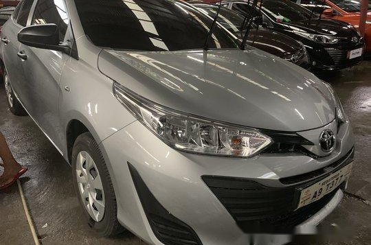 Silver Toyota Vios 2019 Manual Gasoline for sale