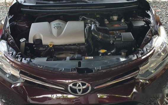 Purple Toyota Vios 2017 Automatic for sale-4