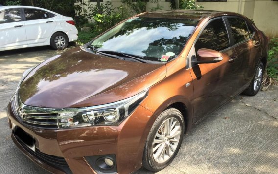 Brown Toyota Corolla 2014 for sale in Quezon City-1