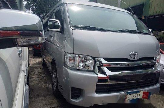 Silver Toyota Hiace 2018 at 17000 km for sale-1