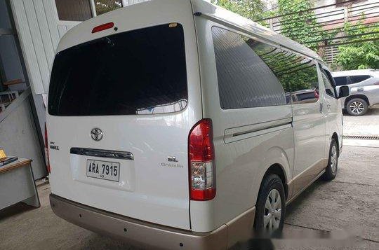 White Toyota Hiace 2015 Manual Diesel for sale -2