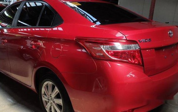 Red Toyota Vios 2017 for sale -3