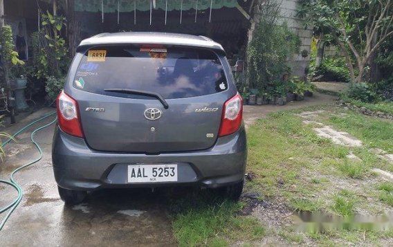 Grey Toyota Wigo 2014 at 60000 km for sale-3