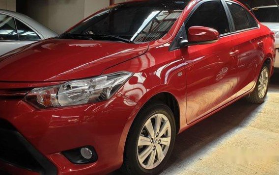 Red Toyota Vios 2017 for sale 