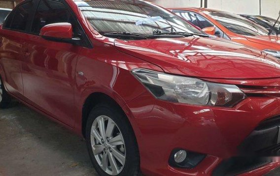 Red Toyota Vios 2017 for sale -1