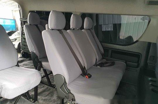 White Toyota Hiace 2015 Manual Diesel for sale -5