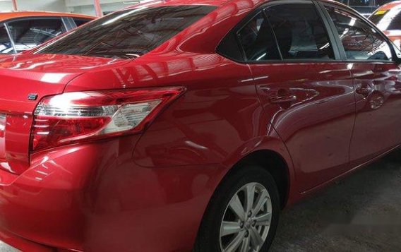 Red Toyota Vios 2017 for sale -2