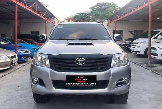 Sell Silver 2015 Toyota Hilux at 38000 km