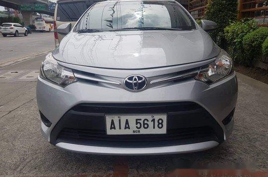 Silver Toyota Vios 2015 at 42000 km for sale-1