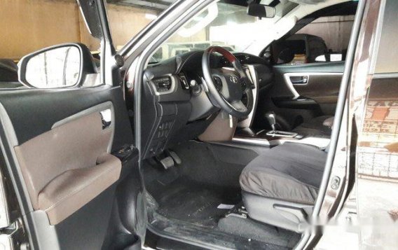 Brown Toyota Fortuner 2018 Automatic Diesel for sale-7
