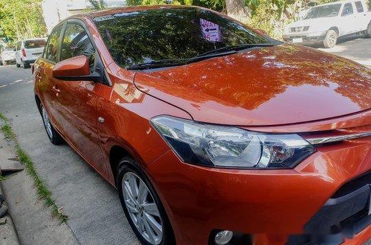 Selling Orange Toyota Vios 2015 Manual Gasoline at 43000 km-2