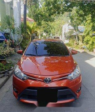 Selling Orange Toyota Vios 2015 Manual Gasoline at 43000 km