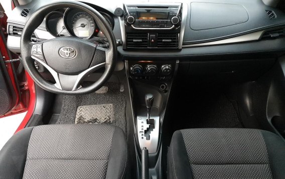 Sell Red 2014 Toyota Vios Sedan at 80000 km -1