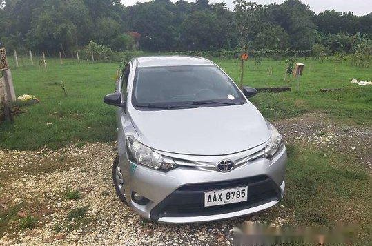 Silver Toyota Vios 2014 Manual Gasoline for sale 