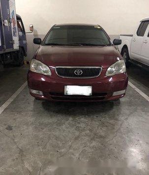 Red Toyota Corolla Altis 2003 Automatic Gasoline for sale-3