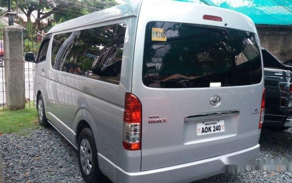 Silver Toyota Hiace 2017 at 18000 km for sale -4